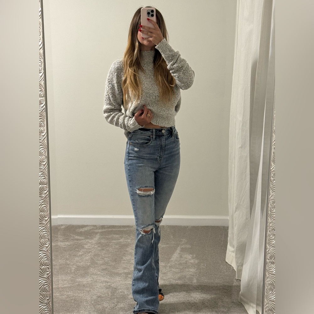 Daze Blue Ripped Jeans, Size 24